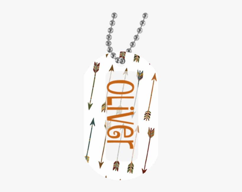 White Arrows Bohemian Dog Tag - Viking T-shirt , What We Do In Life Echoes In Eternity, transparent png #1998734