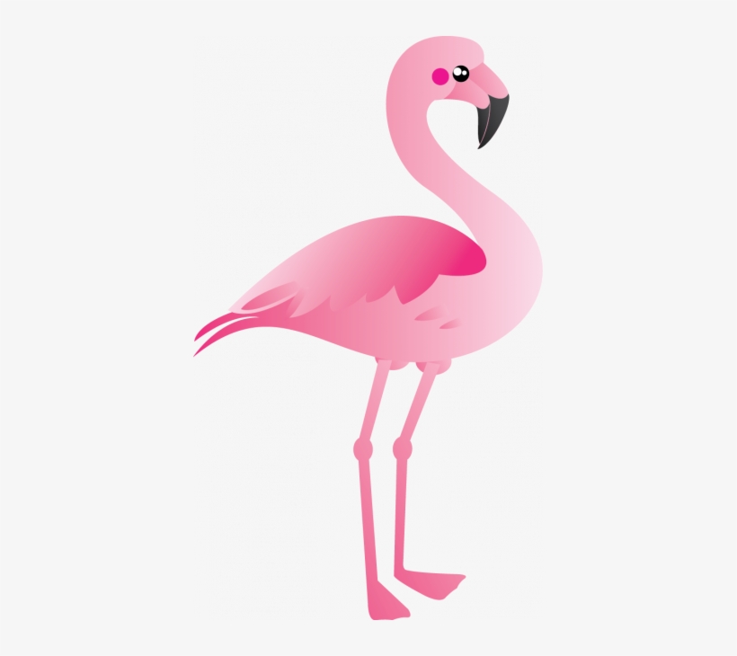 Flamingo Clipart Png - Flamingo Cartoon Clip Art, transparent png #1999020