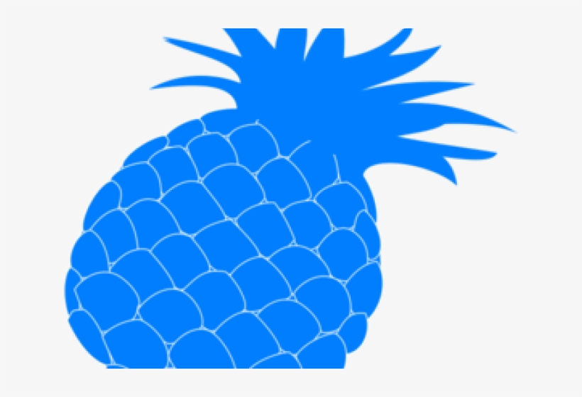 Pineapple Clipart Svg - Clip Art, transparent png #1999402