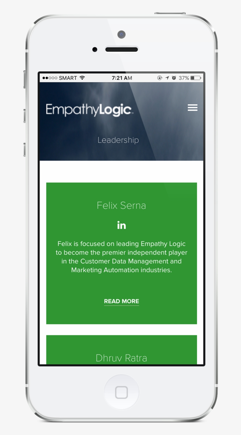 Empathy Logic Mockup Mobile V2 - Smartphone, transparent png #1999620