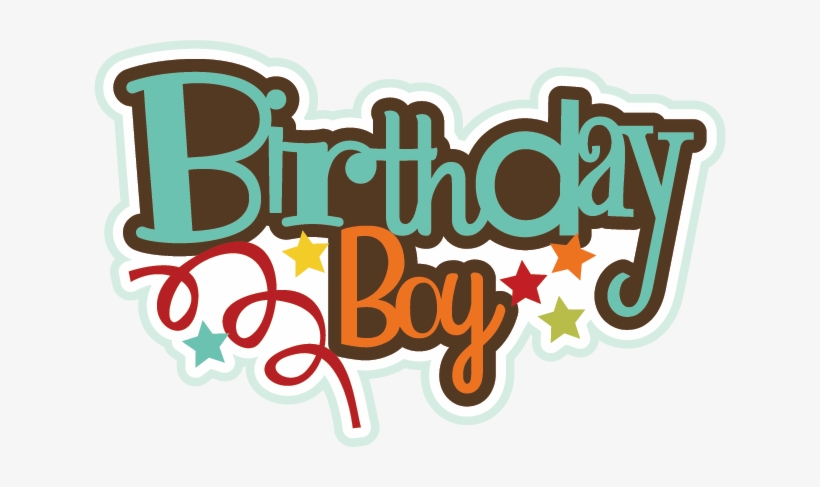 Large Birthdayboytitle - Happy Birthday Boy Png, transparent png #1999648
