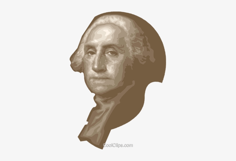 George Washington Royalty Free Vector Clip Art Illustration - George Washington, transparent png #1999979