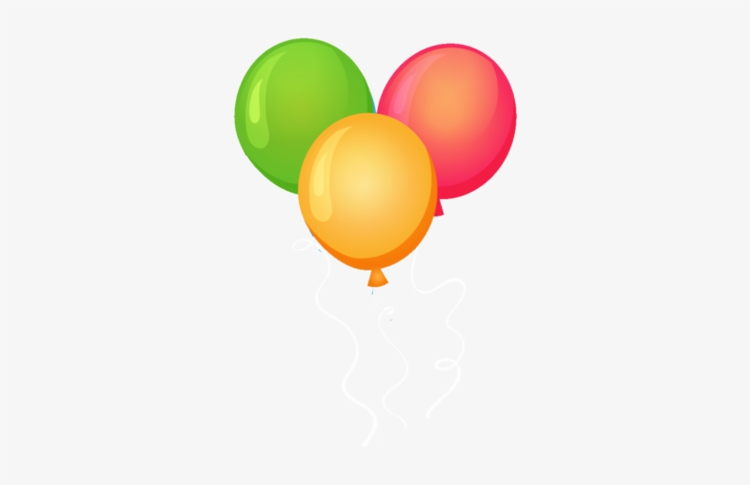 Happy Birthday Png Balloon Border - Balloon, transparent png #20033