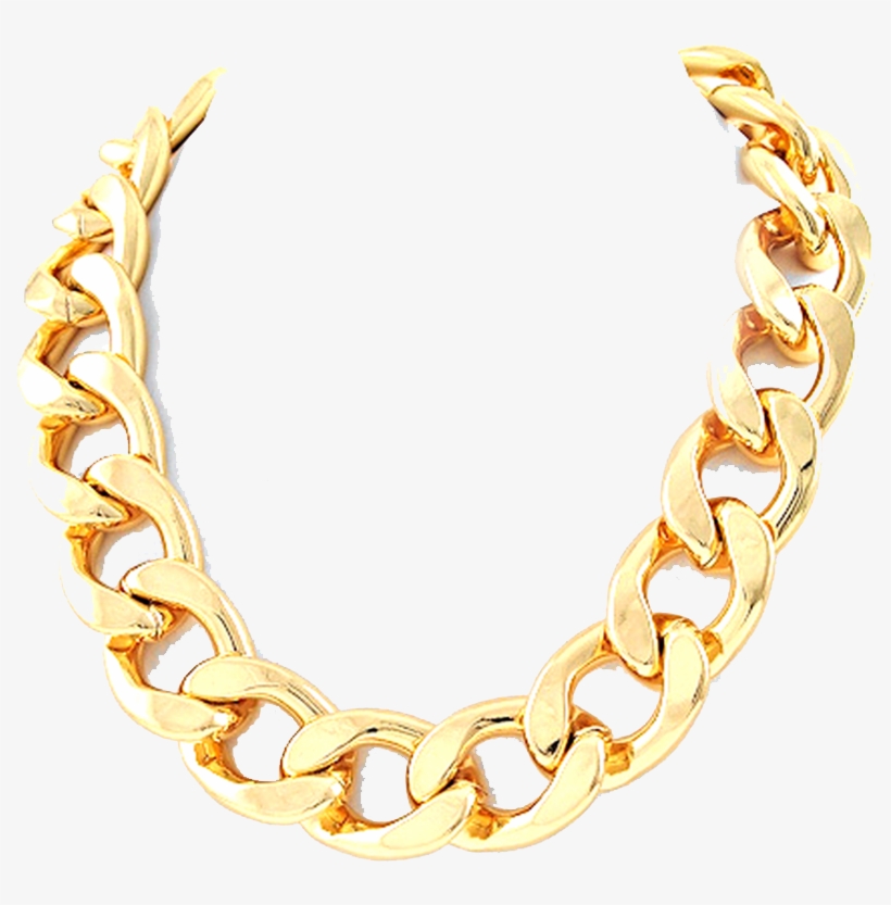 Thug Life Gold Chain Png Image - Transparent Png Gold Chain Png, transparent png #20054