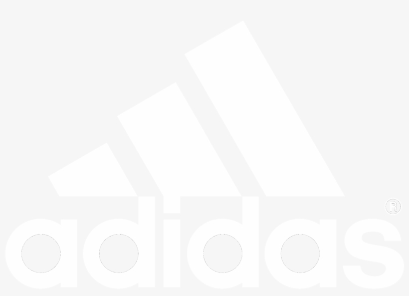 white adidas sign