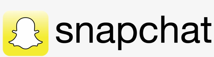 Snapchat Logo Png Transparent - Snapchat Name Logo Png, transparent png #20401