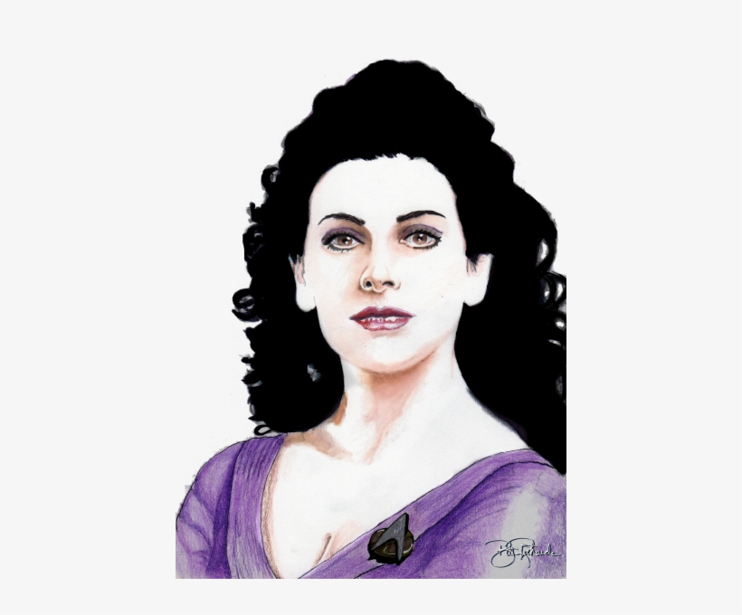 Deanna Troi, transparent png #20607