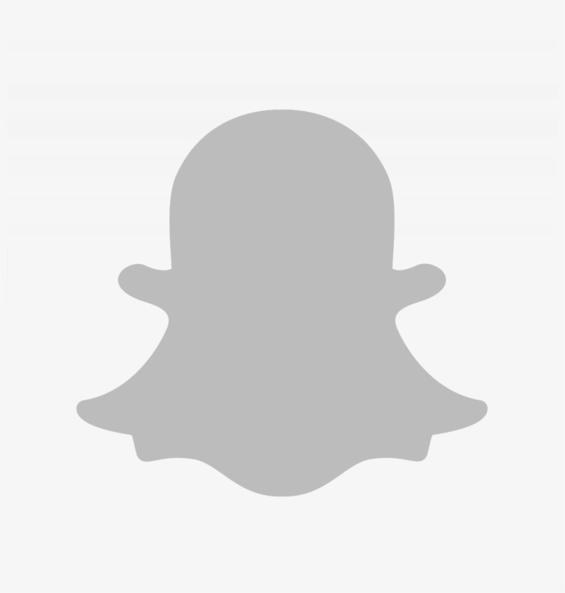 Snapchat Logo Png - Snapchat Logo Black Vector, transparent png #20817