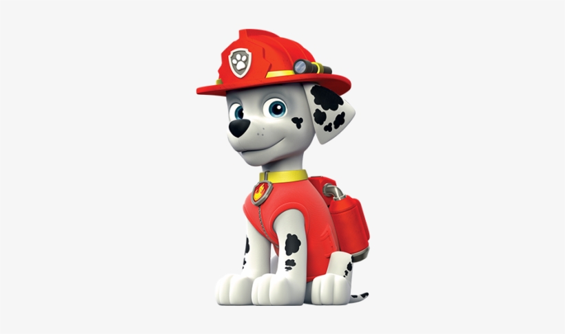 Paw Patrol Marshall Character Main - Paw Patrol Characters Png, transparent png #21113