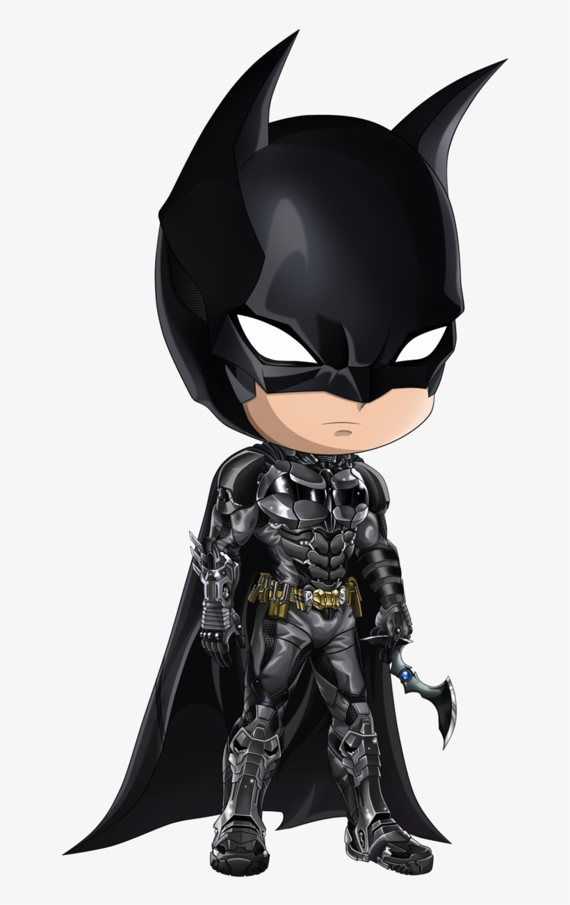 Chibi Batman Arkham Knight By Pellisari On Deviantart - Batman Arkham Knight Chibi, transparent png #21503