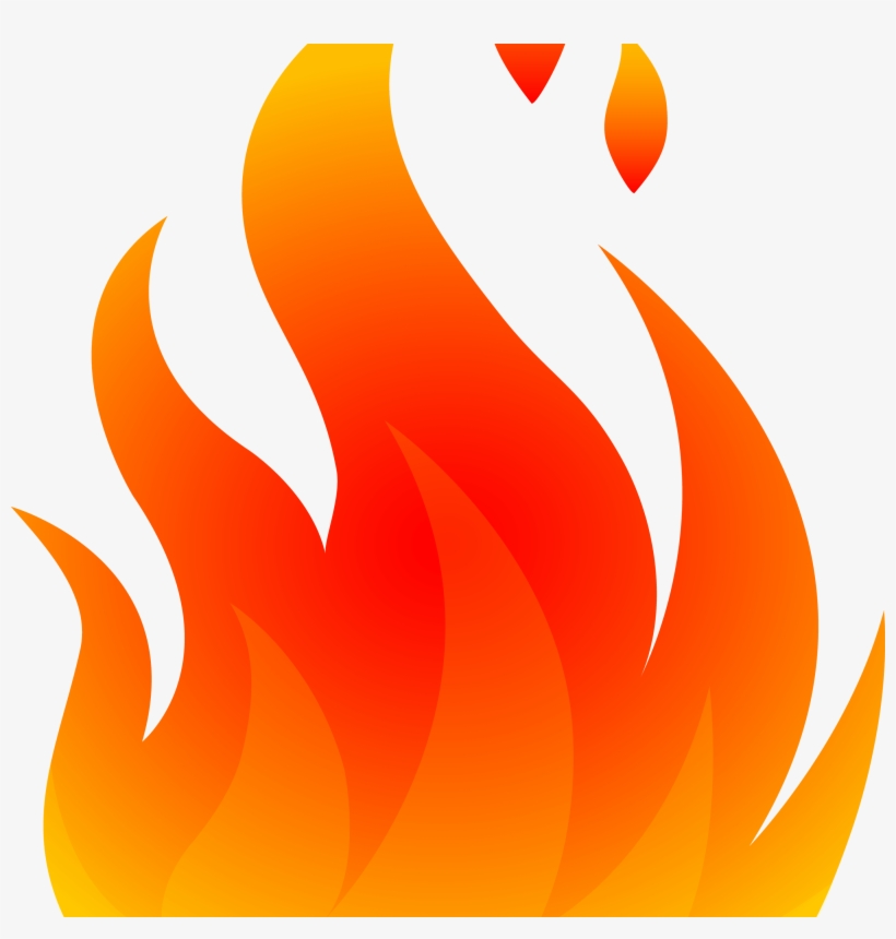 Cartoon Fire - Cartoon Fire Transparent Background, transparent png #21878