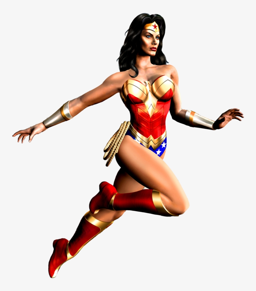 Wonder Woman Png Image - Wonder Woman White Background, transparent png #22115