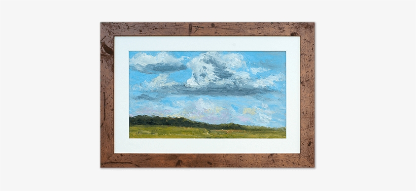 Steam Train Clouds At Shelby Farms - Picture Frame, transparent png #22257