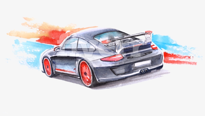 Porsche 911 Gt2, transparent png #22335
