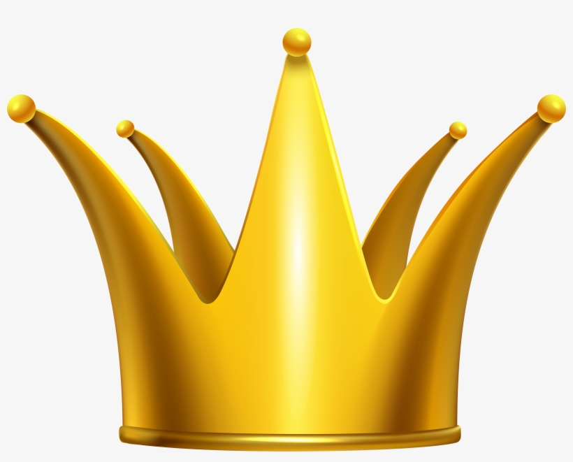 Gold Crown Clip Art Png, transparent png #22435