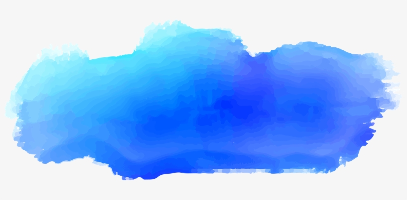 Water Color Blue Png, transparent png #22461