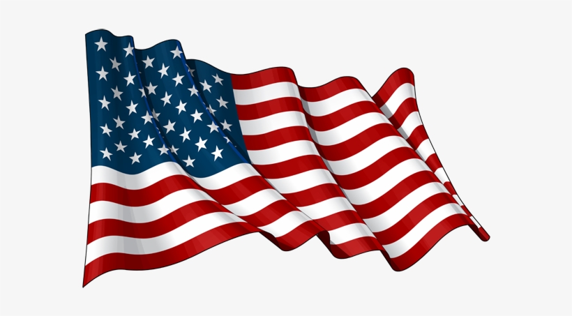 America Flag Png File - Waving American Flag, transparent png #22585