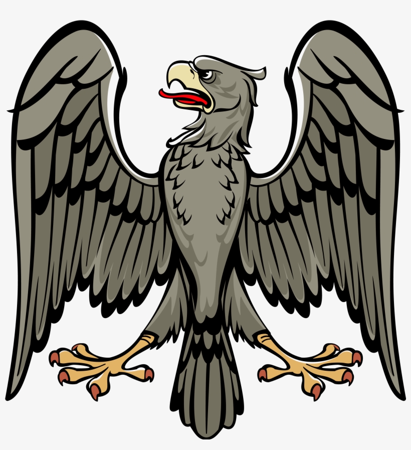 Mexican Flag Eagle Png Clip Art Download - Coat Of Arms Symbols Eagle, transparent png #22639
