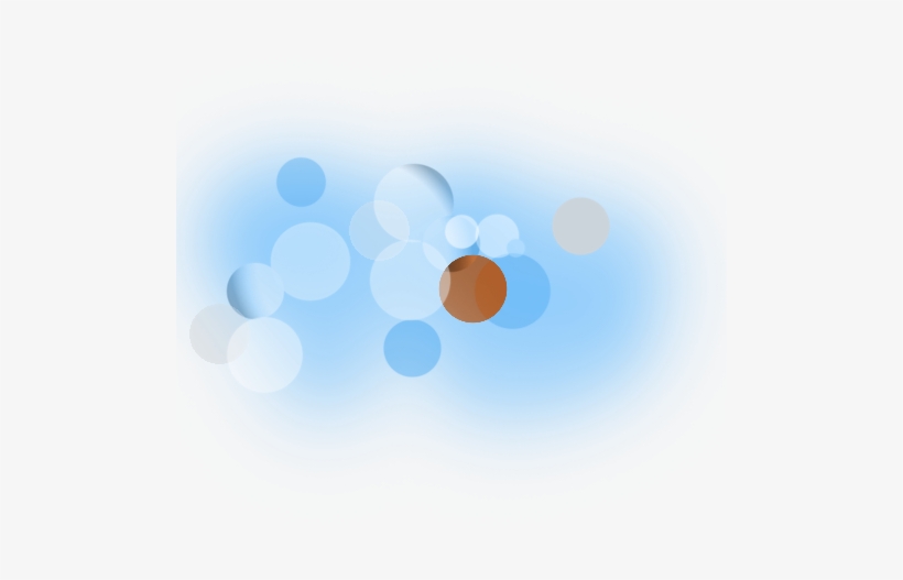 Bokeh Vector Blue - Portable Network Graphics, transparent png #23052