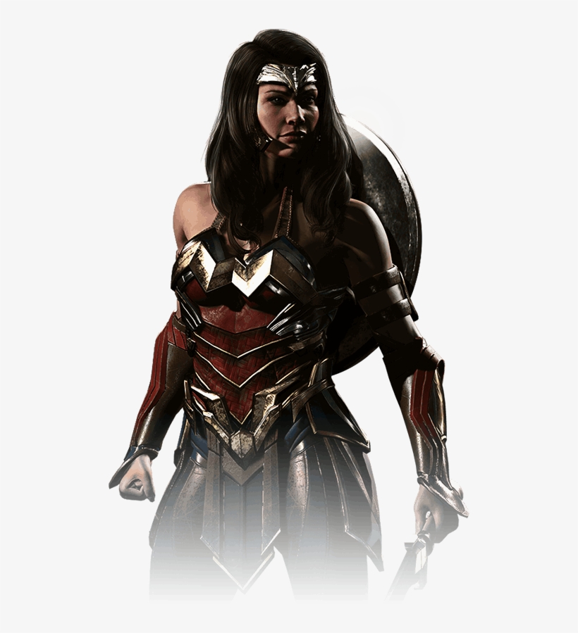 Wonder Woman - Wonder Woman Injustice 2 Armor, transparent png #23134