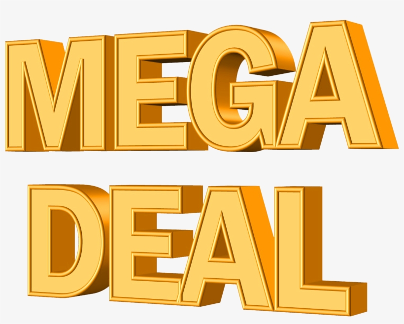 Mega Deal Png Transparent Image - Mega Deal, transparent png #23156