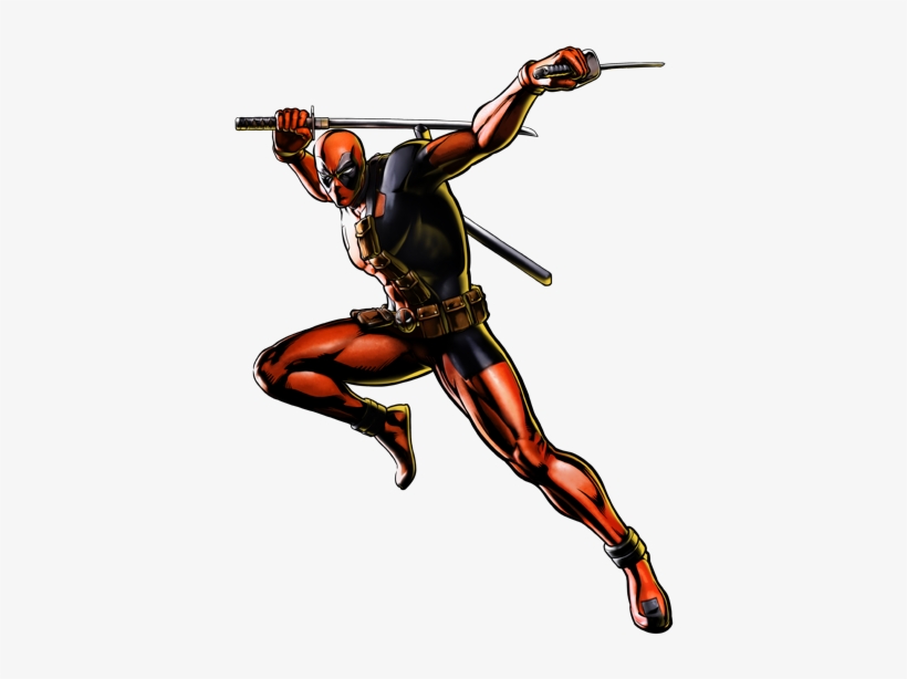 Deadpool Ultimate Marvel Vs Capcom 3, transparent png #23223