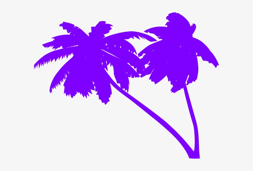 Palm Tree Vector - 80s Palm Tree Vector, transparent png #23270