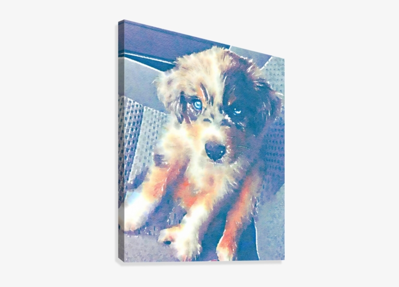 My Best Friend In Watercolor Canvas Print - Meme, transparent png #23423