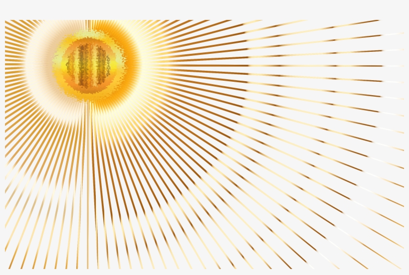Sun Beams No Background Freeuse Download - Portable Network Graphics, transparent png #23596
