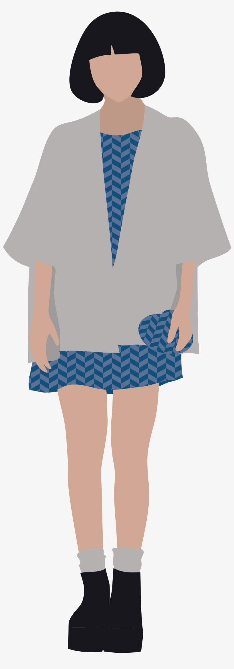 15 Vector Common People Pack - Drawing, transparent png #23617