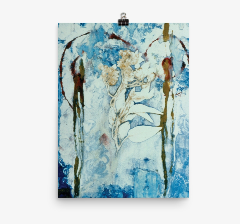 Ghost Flower - Watercolor Paint, transparent png #23639