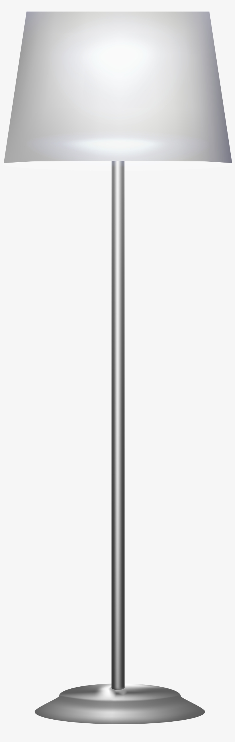 White Floor Lamp Png Clip Art - Clip Art, transparent png #23734