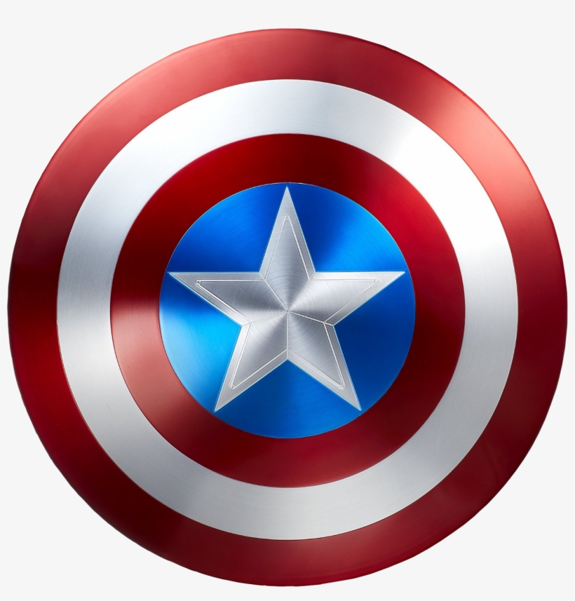 Captain America Shield Logo Png - Marvel Captain America Legends Series 75th Anniversary, transparent png #23737