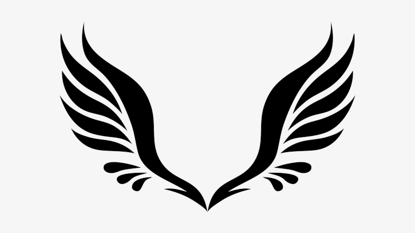 Download Angel Wings Png Clipart Svg Black And White Library Tattoos Clipart Free Transparent Png Download Pngkey