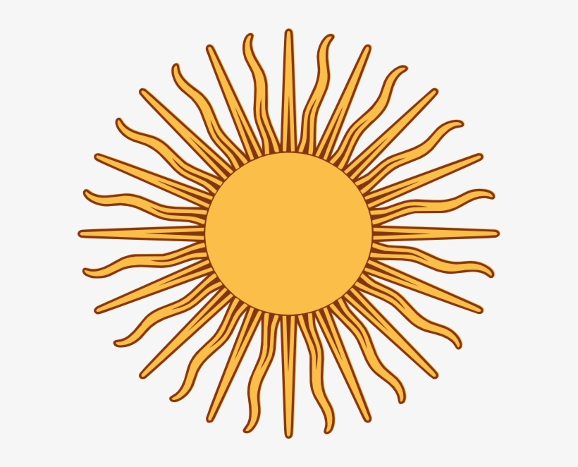 Sun Of May - Simbolo Da Bandeira Da Argentina, transparent png #23885