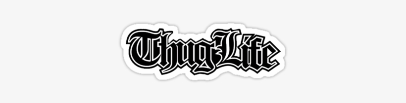 Thug Life Sticker Png - Thug Life Logo Png, transparent png #23929