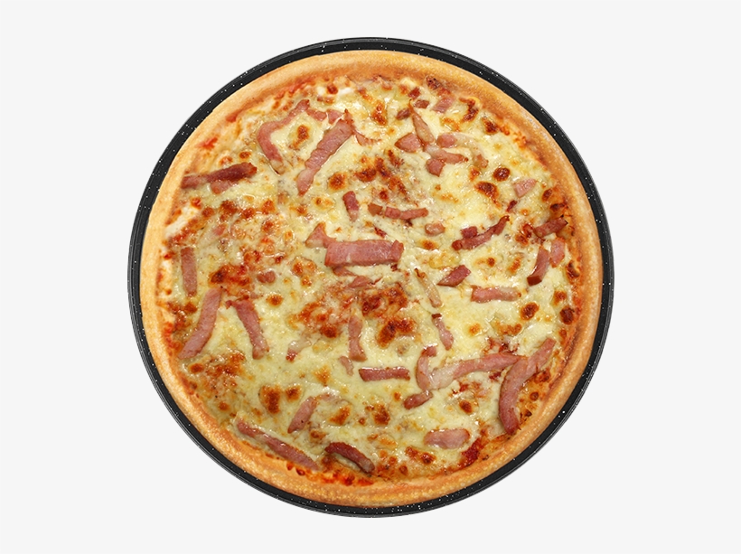 Cheese And Bacon Pizza, transparent png #23987