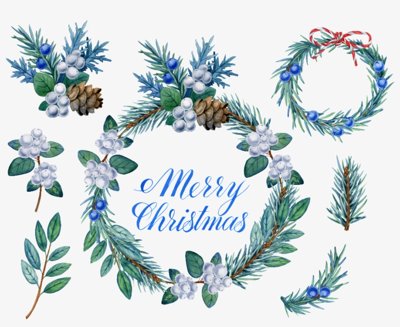 This Graphics Is Hand Painted Christmas Card Shading - Christmas Day, transparent png #24294