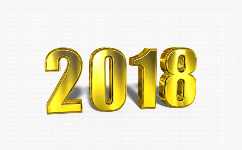 2018 Happy New Year Png File - 2018 New Year Images Png, transparent png #24345