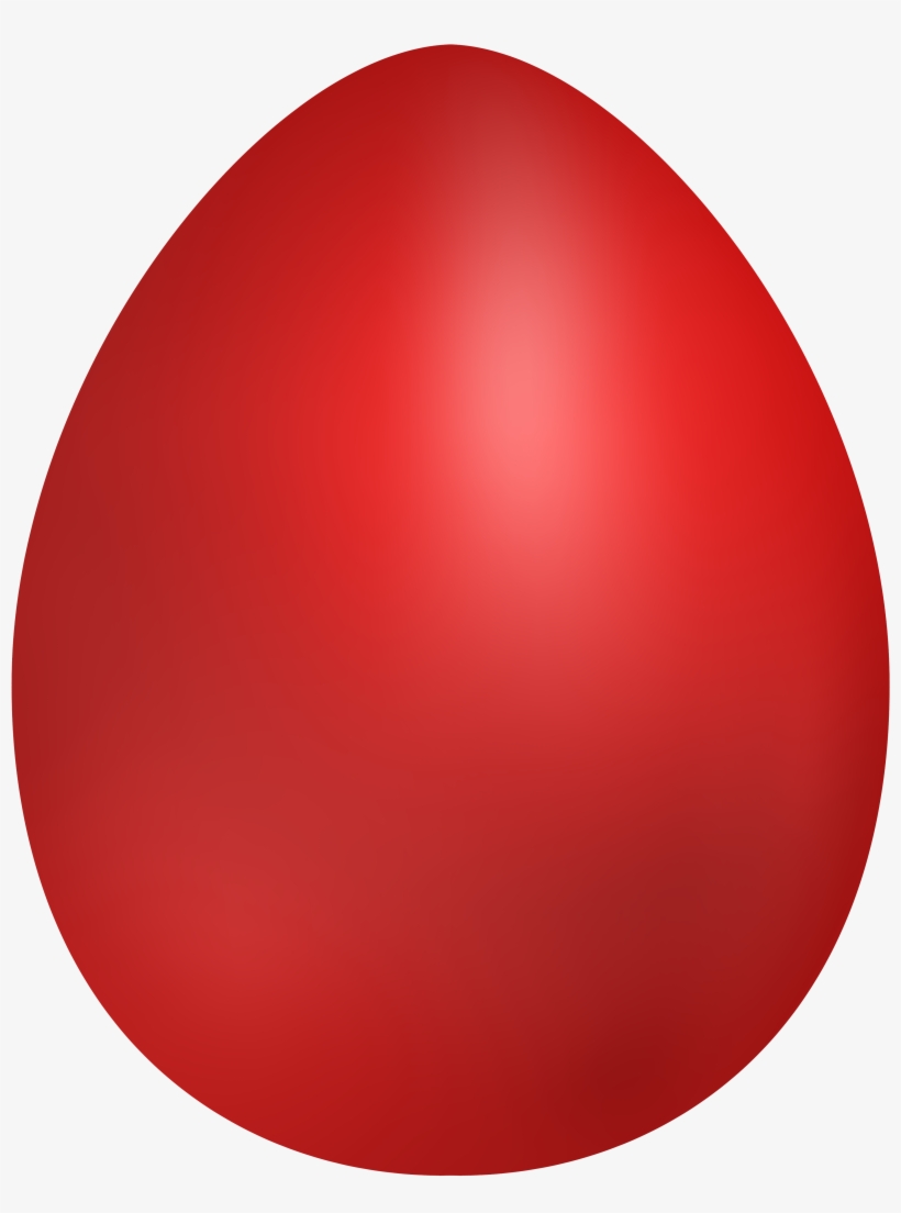 Easter Egg Clip Art Png - Red Easter Egg Png, transparent png #24367