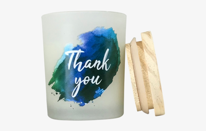 Thank You Watercolour Candle 8cm - Portable Network Graphics, transparent png #24370