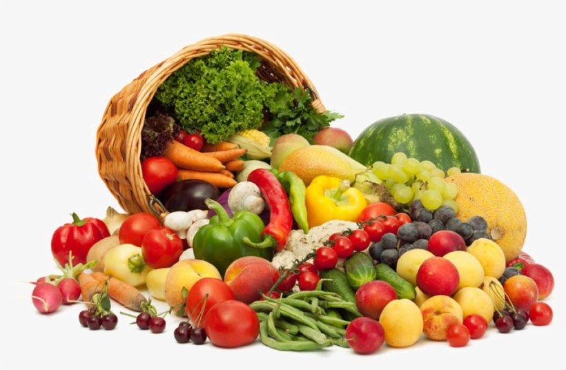 Food - Fruits And Vegetables Png, transparent png #24392