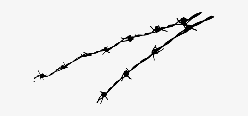 Barbwire Free Png Image - Barbe Wire Png, transparent png #24491