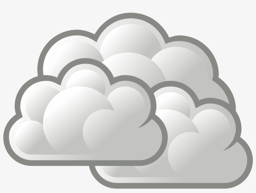 Clouds - Cloudy Clipart, transparent png #24593