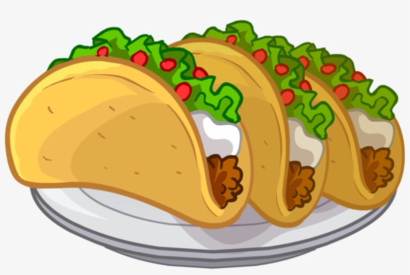 Tacos Puffle Food - Tacos Clipart, transparent png #24689