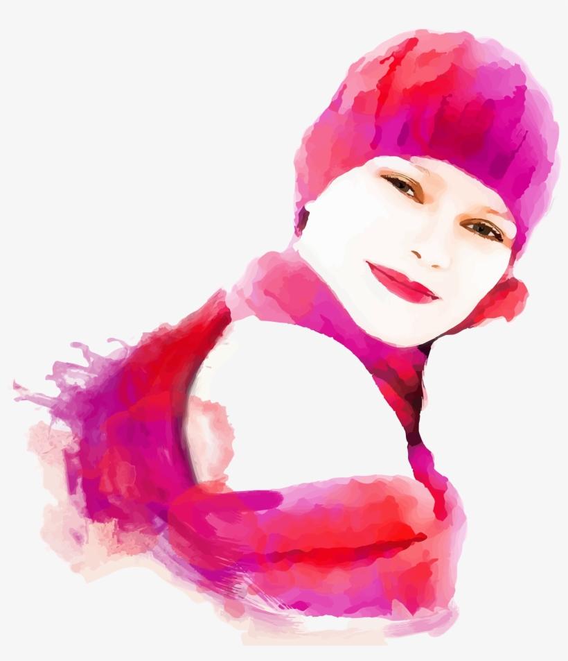 This Free Icons Png Design Of Smiling Girl Portrait, transparent png #25255