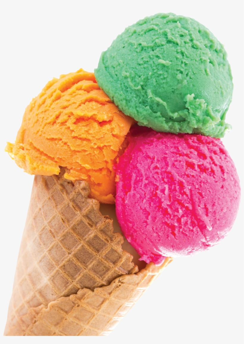 Planescape Torment Clipart Ice Cream - Ice Cream Scoops Cone, transparent png #25547