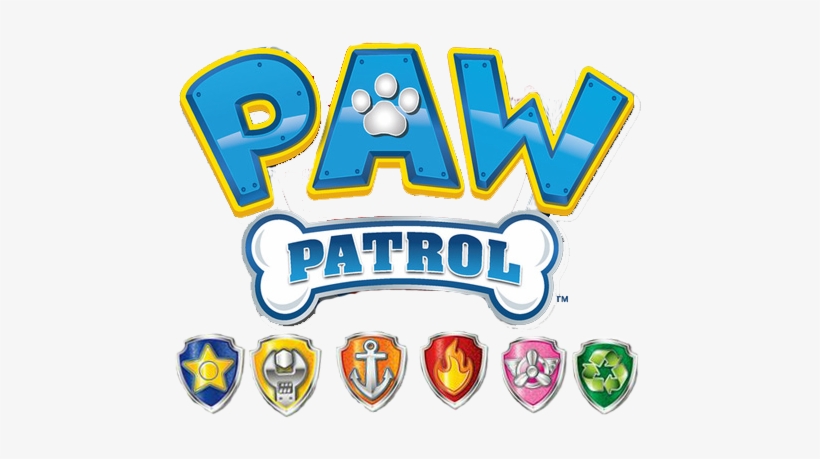Logo Paw Patrol Logo Patrulla Canina Patrulla De - Huesos De Paw Patrol, transparent png #25716