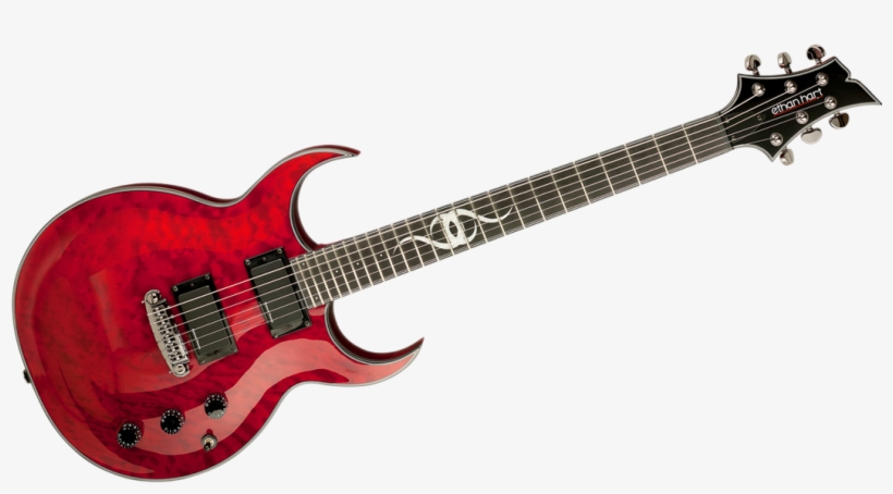 Rock Guitar Png Picture - Ethan Hart Guitar, transparent png #25737