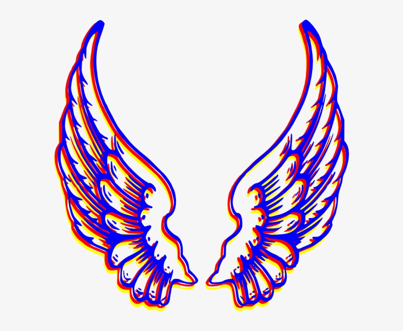 Angel Wings Clipart At Getdrawings - Color Wings Png, transparent png #25933